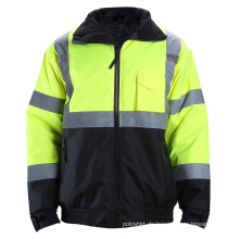 OSHA hohe Sichtweite Winter wasserdichte Sicherheitsjacke im Winter